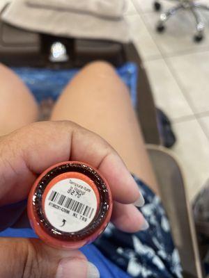 OPI's "Tempura-ture is Rising"...