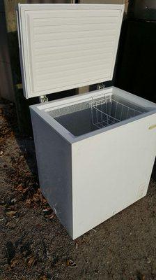 Holiday  5 cu ft chest freezer  $85