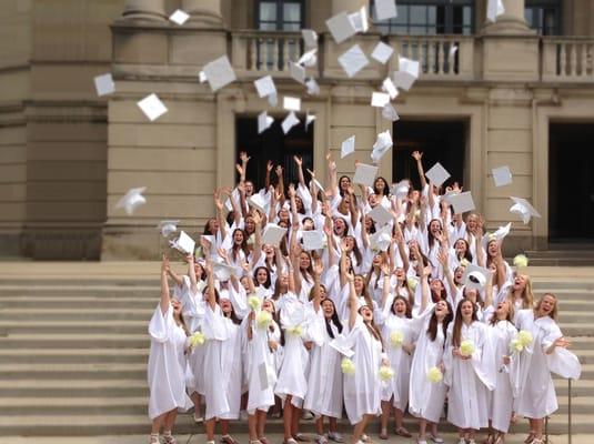 Laurel School's Commencement is held at Severance Hall, home of the Cleveland Orchestra.