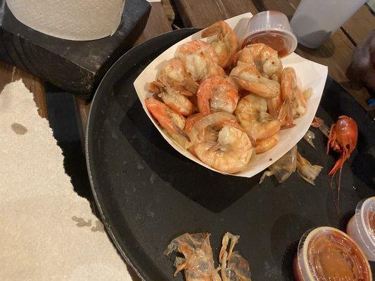 Pound of shrimp