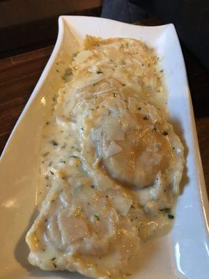 Lobster ravioli