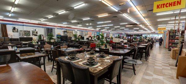 We have pieces to furnish all rooms in your home! Come on in and take a look around!