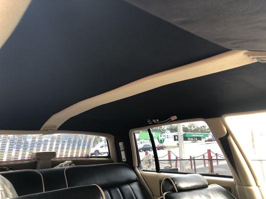 Custom made headliner