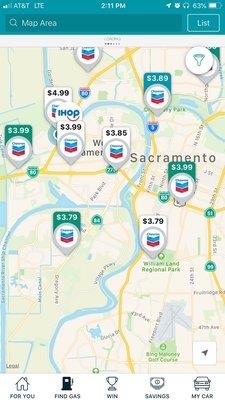 How is this even legal? More than $1 difference even from OTHER CHEVRONS. Wtf kind of scam is this place???!!!