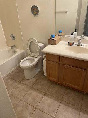 This is just one bathroom!