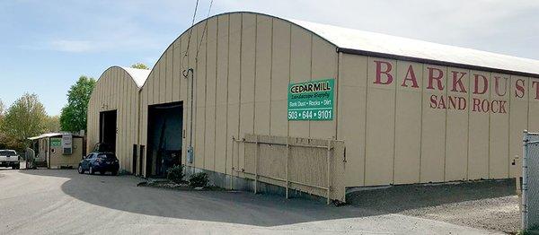 View from Barnes Road, just look for the big quonset hut and drive on in!