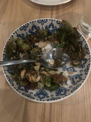 Crispy Brussels sprouts