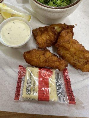 Senior fish and chips