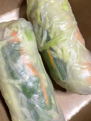 Fresh Summer Rolls with Shrimp