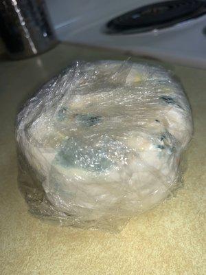 Moldy pork bun