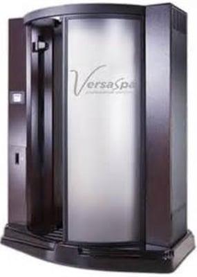 The Newest in Spray Tan Technology, the VersaSpa!  Available @ Destination Tan AZ.