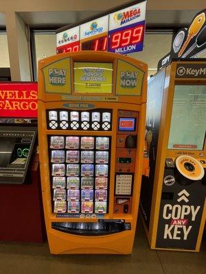 Lottery vending machine??? My first !