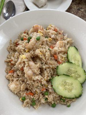 Shrimp fried rice