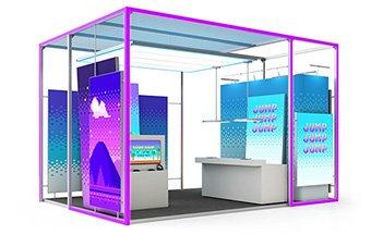 20x20 Trade Show Display