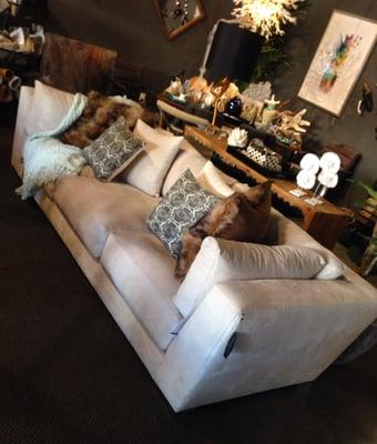 A very comfy Dover Sofa from LA-made Nathan Anthony Furniture