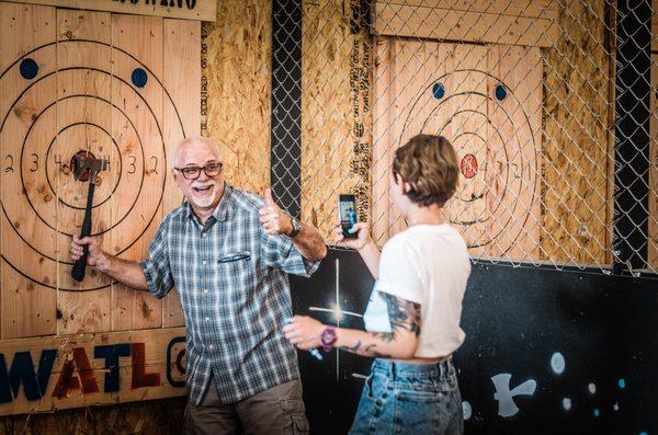 Hatchet Hangout - Axe Throwing St Pete fun for all ages