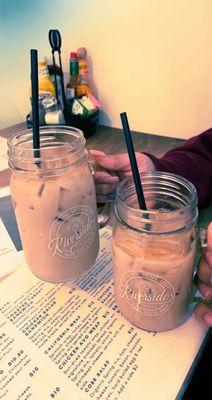 Hazelnut Iced Latte