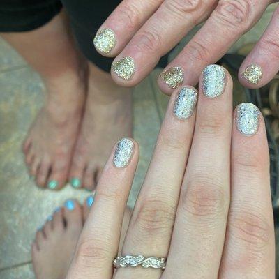 Deluxe Pedicure & Gel Manicure