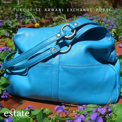 http://estate-west-grand.myshopify.com/products/armani-exchange-turquiose-purse