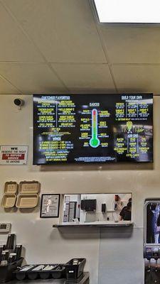 Mr. Fries Man Menu