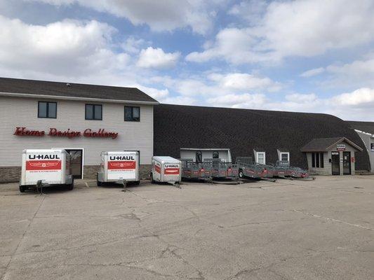 Full fleet of trailers to serve you