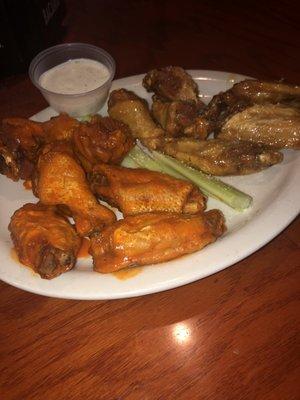 The wings are amazing & sauces made in house!