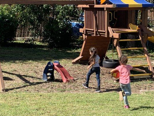 Children love our playground.