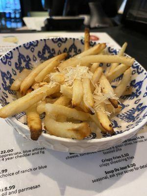 Parmesan truffle fries MMMMM