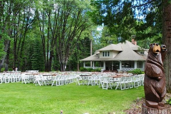 Guest  House grounds