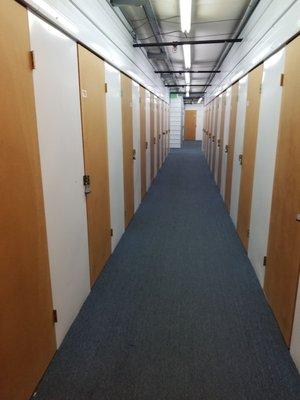 Picture of indoor storage units.