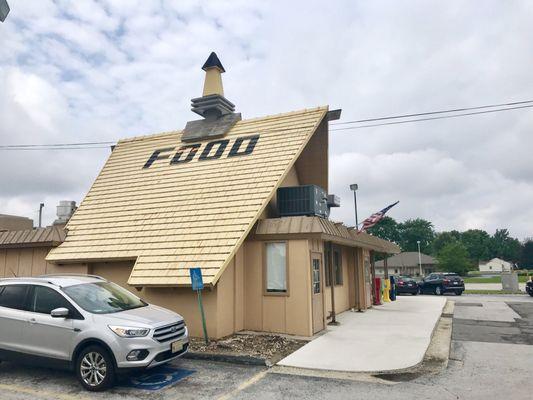 Sometimes the best place to eat says, FOOD on the roof.