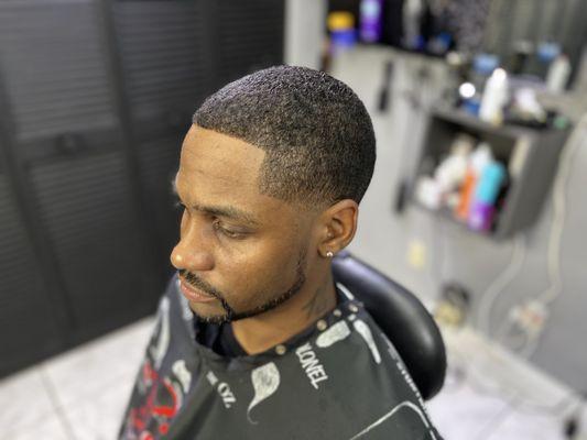 barbershop - haircut - fade - brush cut - black hair - North Lauderdale - Tamarac - Lauderhill-Sunrise, Florida-razor Work- Barber near me