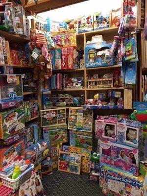 Toy selection was pretty awesome!