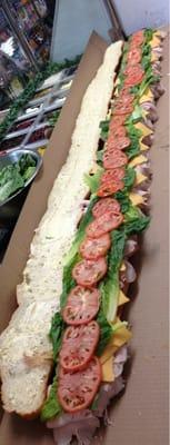 6 foot sub yummmmmmmmmm