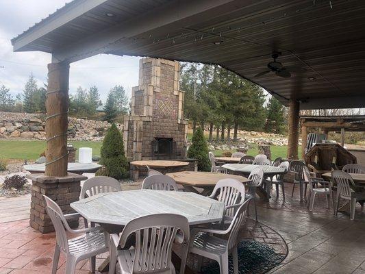 Beautiful outdoor space with amphitheater for outdoor music