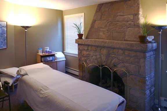 One of our comfy treatment rooms