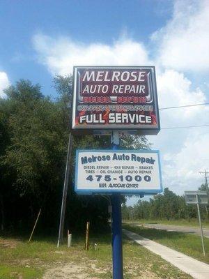 Every day when we open our doors at Melrose Automotive Repair in Melrose, FL our goal is to provide great customer service.