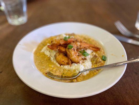 The best Chef Jerry's Shrimp & Grits you'll ever have