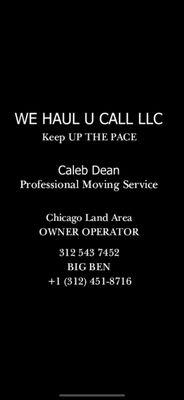 We Haul U Call