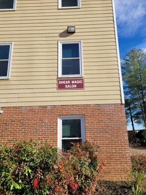 Our building.with new signs.