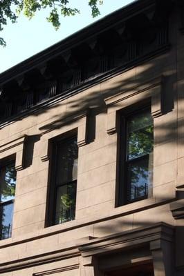 287- 1 st, brownstone facade and stoop restoration