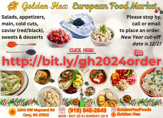 Order food for Holidays! http://bit.ly/gh2024order