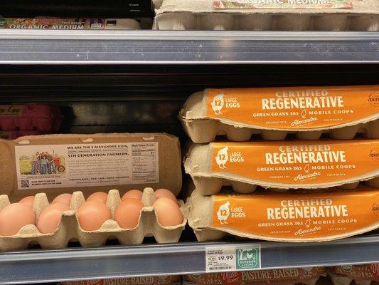 Alexandre Certified Regenerative Organic Outdoor Living eggs