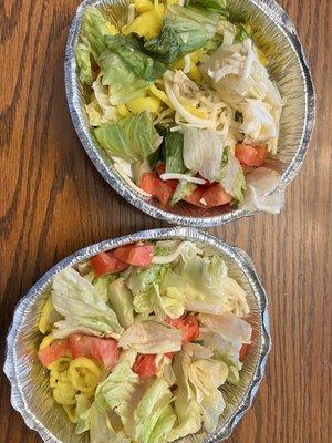 Disgusting salad - brown, rotting lettuce..$14? Definitely not worth the price! This belongs in a compost not on a plate!