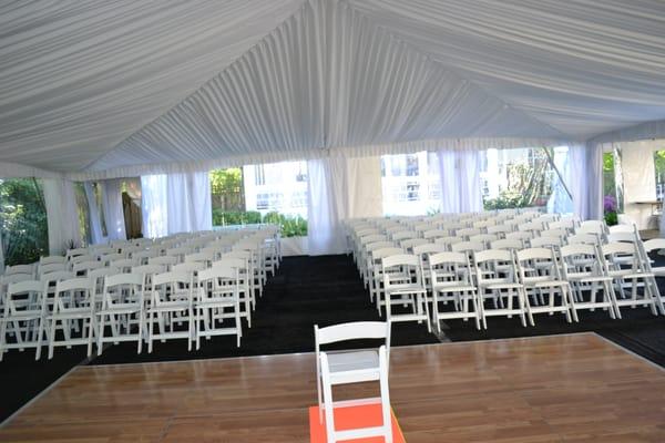 Wedding Tent with Tent Liner