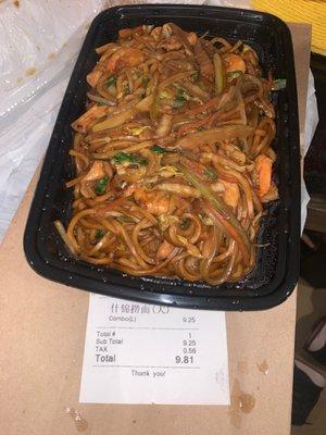 Combination lo mein