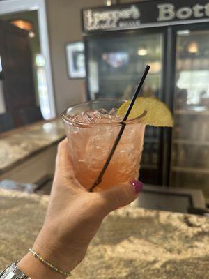 Bartenders choice - Watermelon Gin fizz