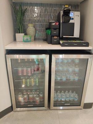 Does your dentist's beverage station have multiple flavors of La Croix?