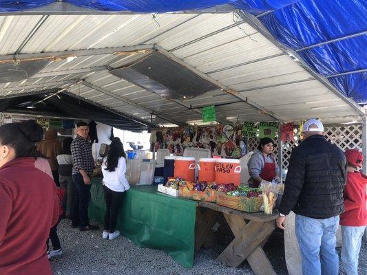 Fresh Juice, corn, atole, fresh fruit and so much more