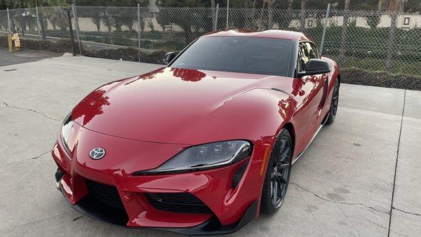 Toyota Supra 5 year Ceramic coating